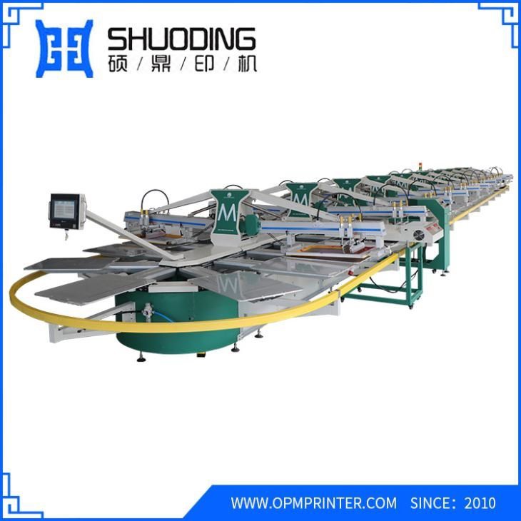 Oval T Shirt Screen Printing Machine